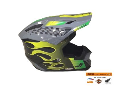JUST1 Yellow Flames xl